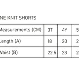 Fine Knit Shorts