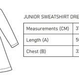 Junior Sweatshirt Dress