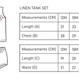 Linen Tank Set
