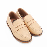 Textured Penny Loafer - Hard Sole