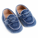 Classic Velvet Penny Loafer - Soft and Rubber Sole