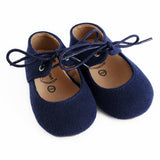 Wool Bow Mary Jane - Soft and Rubber Sole