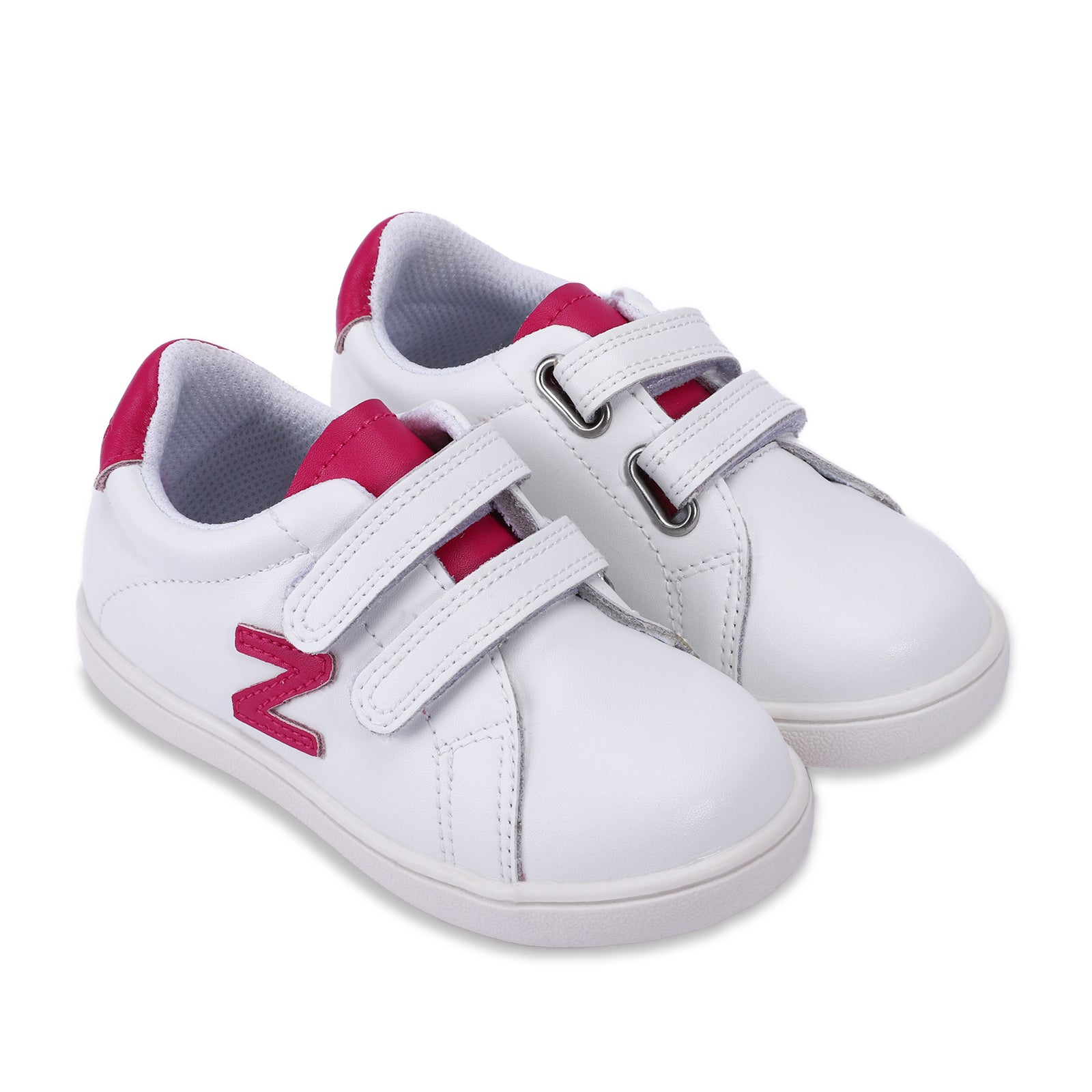 Colorblock Velcro Sneaker - Hard Sole - Zeebrakids