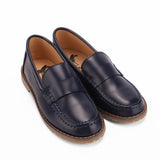 Platinum Platform Penny Loafer - Hard Sole