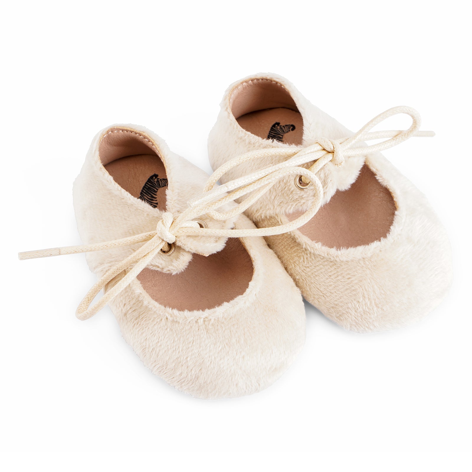 Classic Velvet Bow Mary Jane - Soft and Rubber Sole