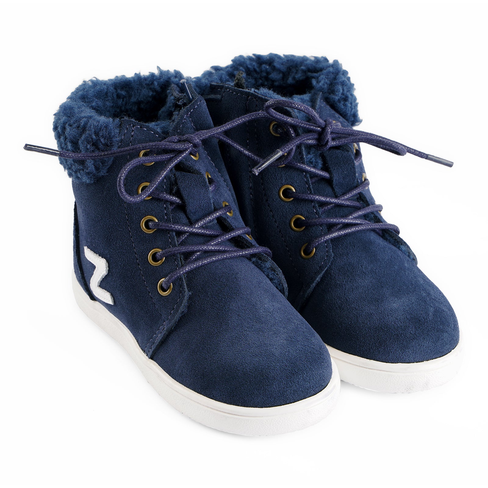 Lace Up High Top Sneaker - Hard Sole