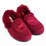 Wool Slingback Slippers - Hard Sole