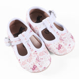 Printed T-Strap - Soft Sole