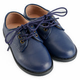 Leather Chunky Lace Up - Hard Sole