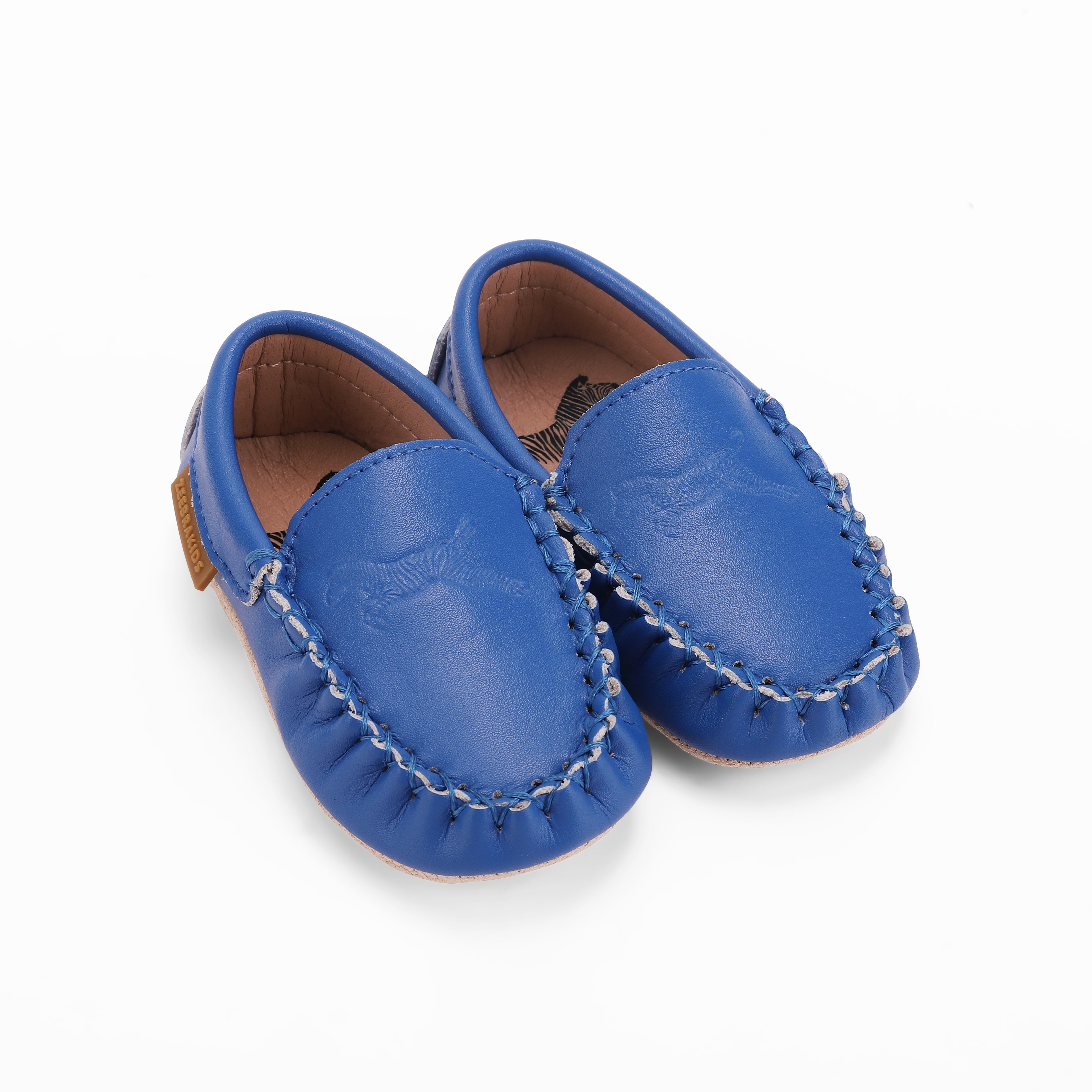 Embossed Moccasin - Soft Sole