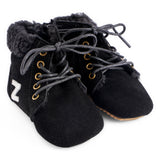 Lace Up High Top Sneaker - Soft and Rubber Sole