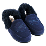 Wool Slingback Slippers - Hard Sole