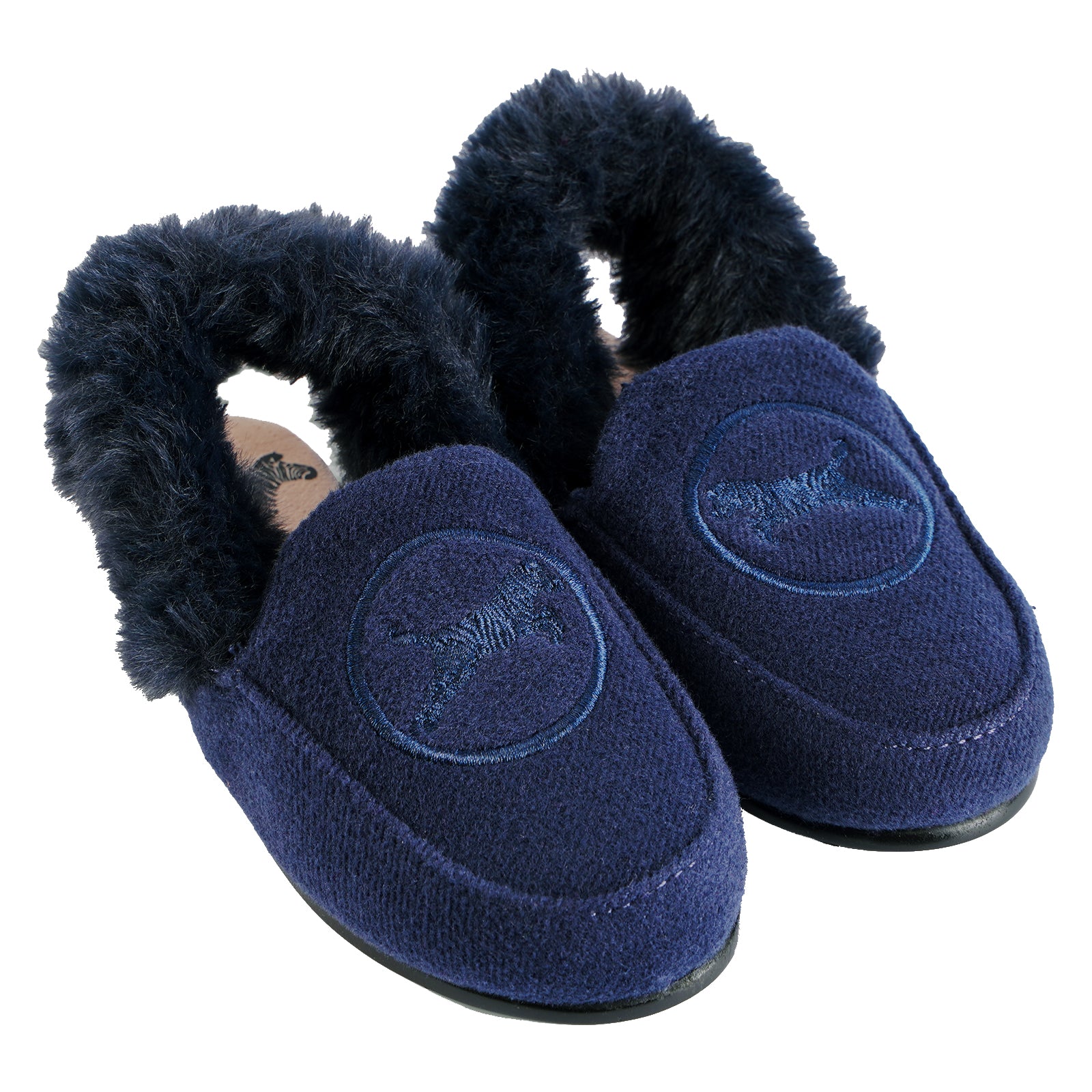 Wool Slingback Slippers - Hard Sole