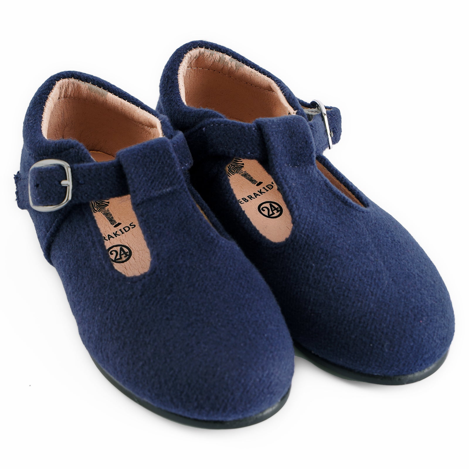 Wool T-Strap - Hard Sole