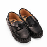Platinum Penny Moccasin - Hard Sole