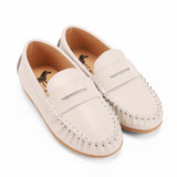 Platinum Penny Moccasin - Hard Sole