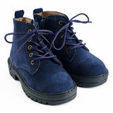 Suede Boots - Hard Sole