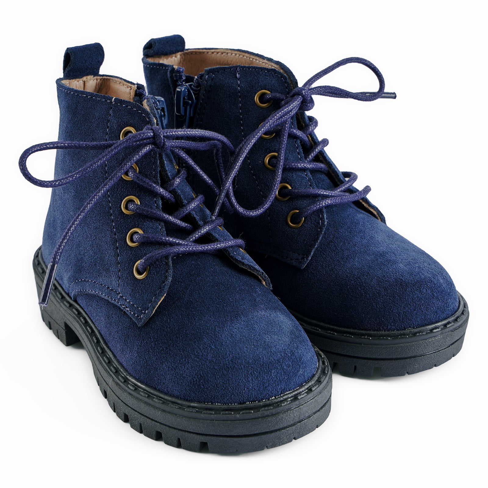 Suede Boots - Hard Sole