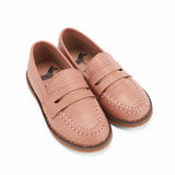 Textured Penny Loafer - Hard Sole