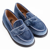 Classic Velvet Penny Loafer - Hard Sole