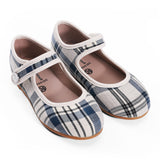 Plaid Mary Jane - Hard Sole