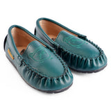 Embroidered Moccasin - Hard Sole