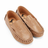 Platinum Moccasin - Hard Sole