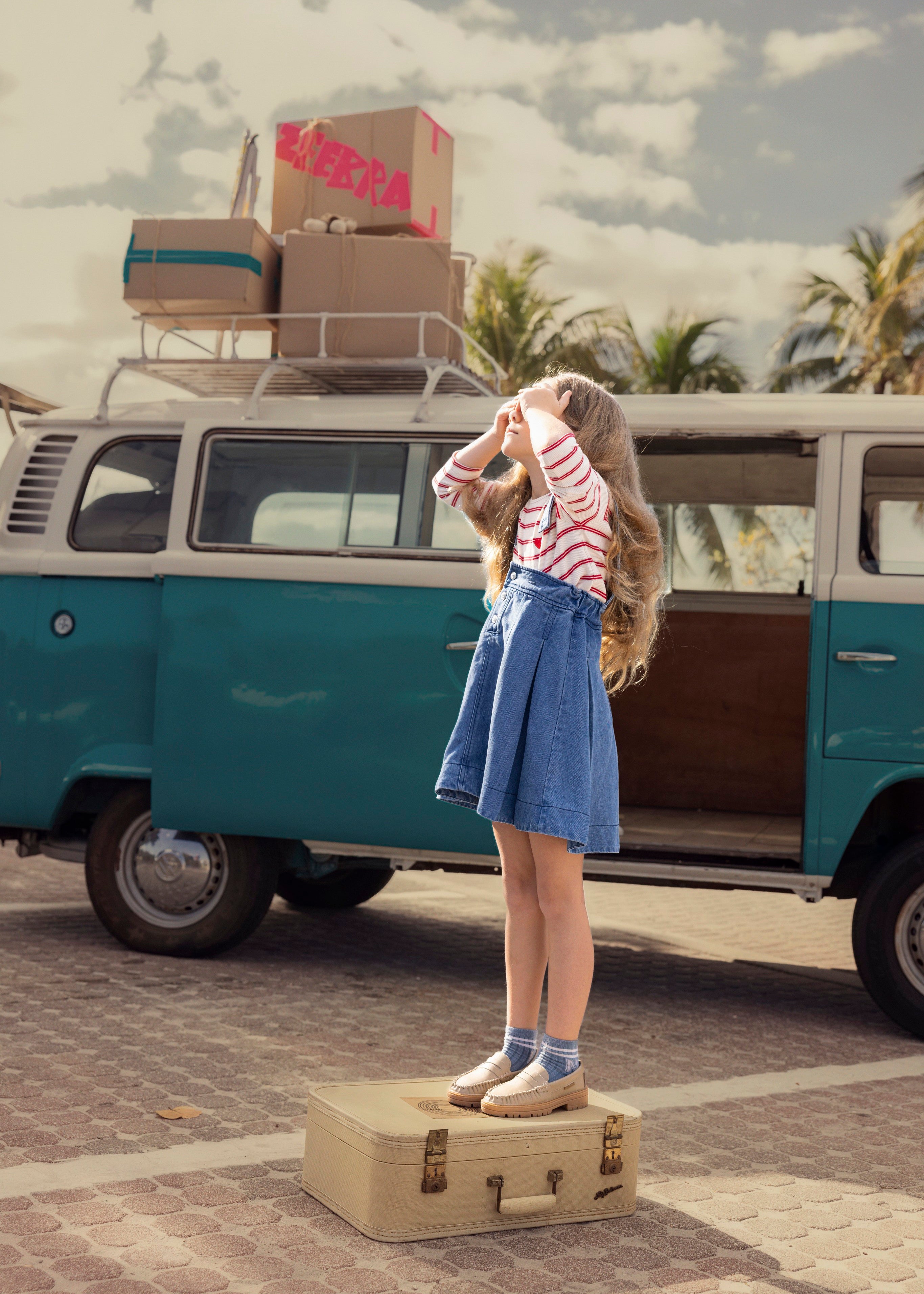 Chunky Penny Moccasin - Soft and Rubber Sole - Zeebrakids