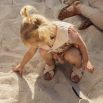 Woven Criss-Cross Slingback Slippers - Soft and Rubber Sole - Zeebrakids