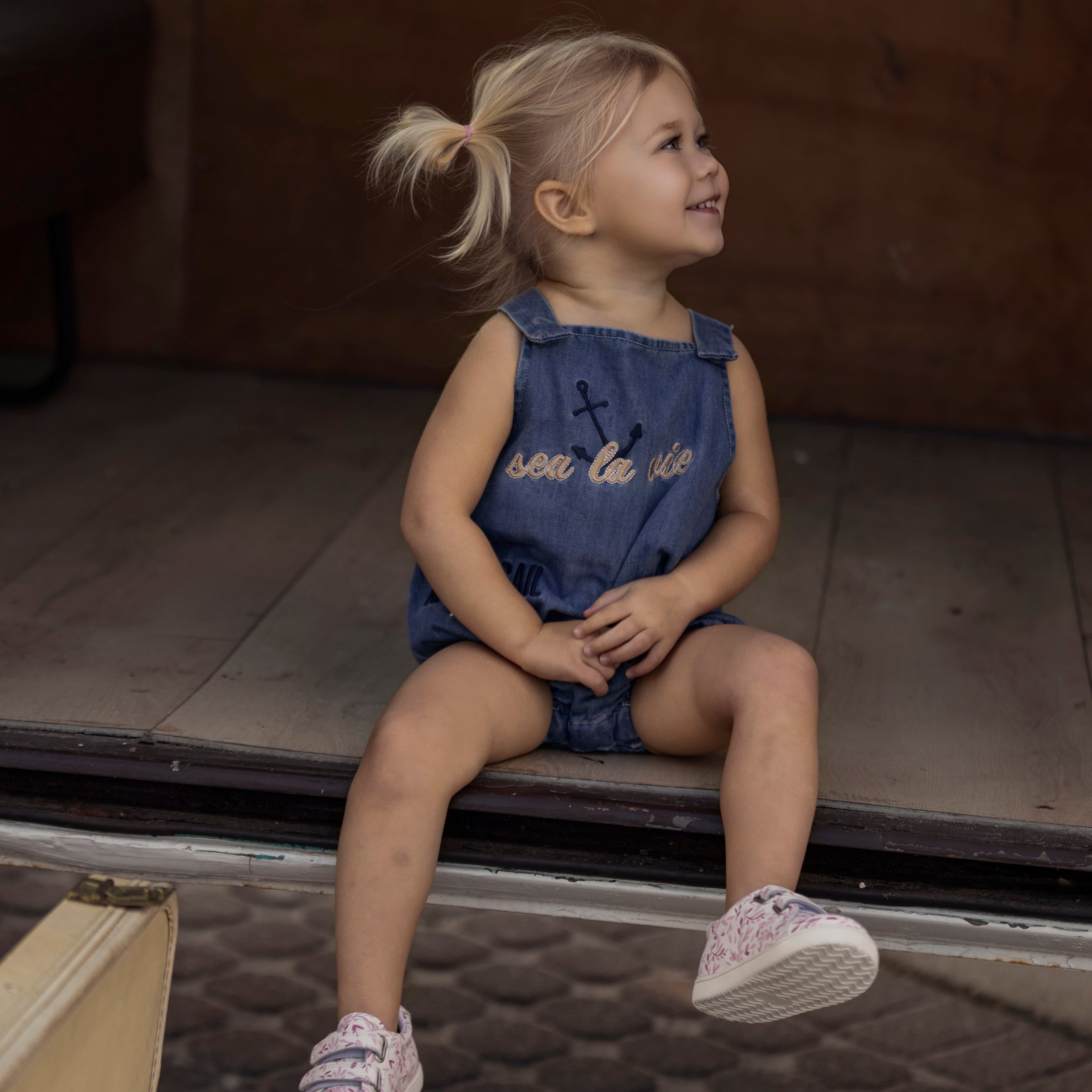 Printed Velcro Sneaker - Soft and Rubber Sole - Zeebrakids