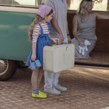 Embroidered Moccasin - Soft and Rubber Sole - Zeebrakids