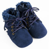 Lace Up High Top Sneaker - Soft and Rubber Sole