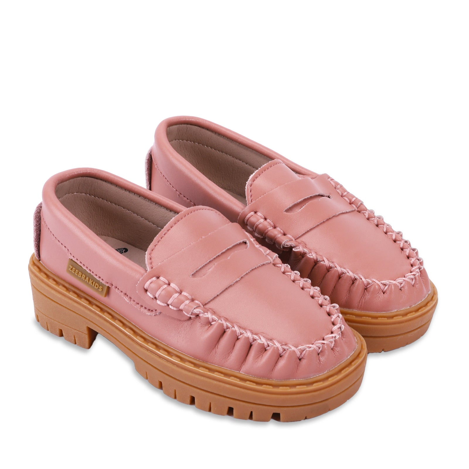 Chunky Penny Moccasin - Hard Sole - Zeebrakids