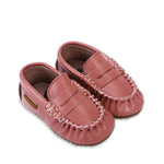 Chunky Penny Moccasin - Soft and Rubber Sole - Zeebrakids