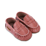 Chunky Penny Moccasin - Soft and Rubber Sole - Zeebrakids