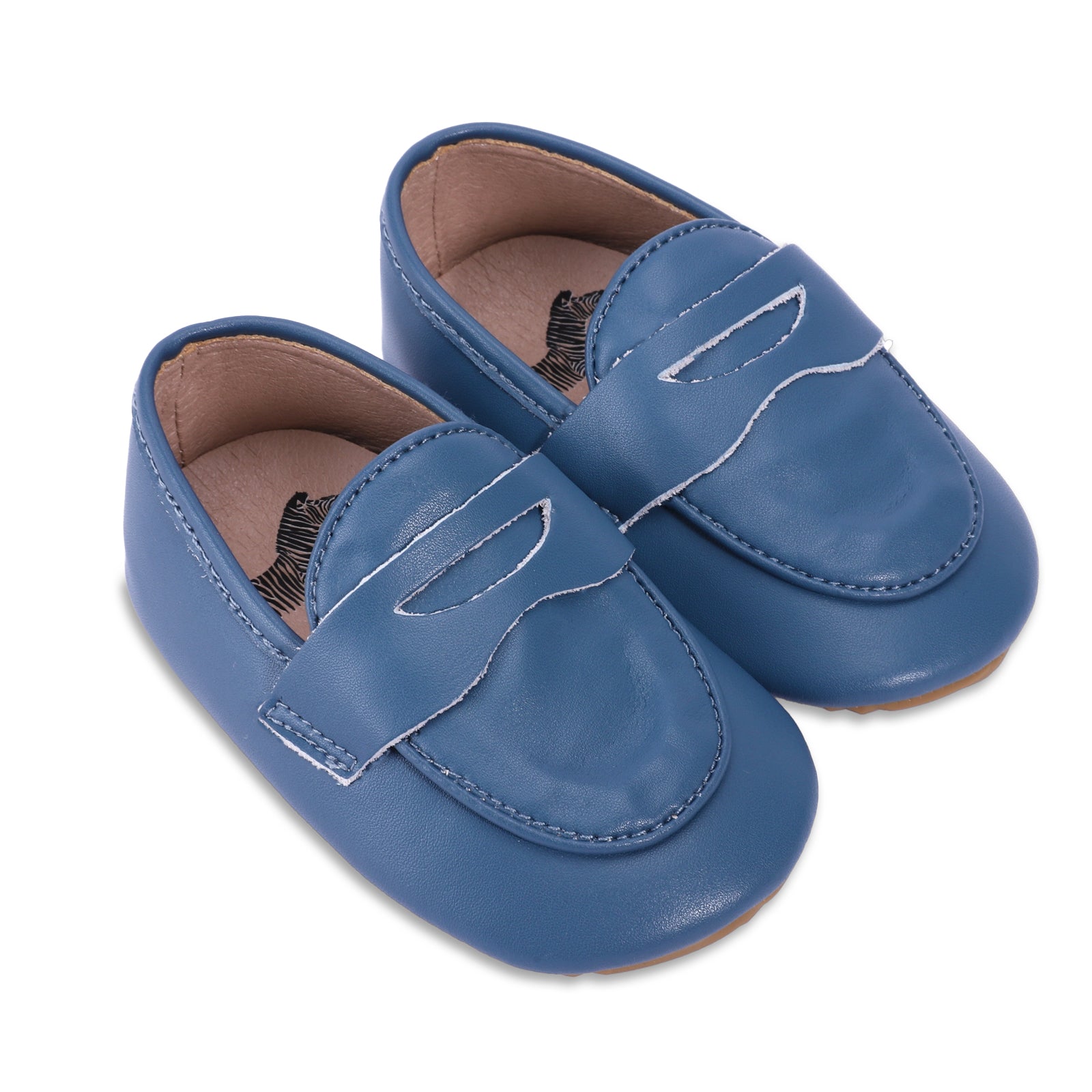 Classic Penny Loafer - Soft and Rubber Sole - Zeebrakids
