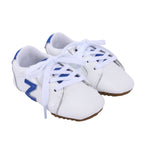 Colorblock Lace Up Sneaker - Soft and Rubber Sole - Zeebrakids