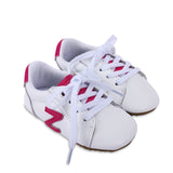 Colorblock Lace Up Sneaker - Soft and Rubber Sole - Zeebrakids