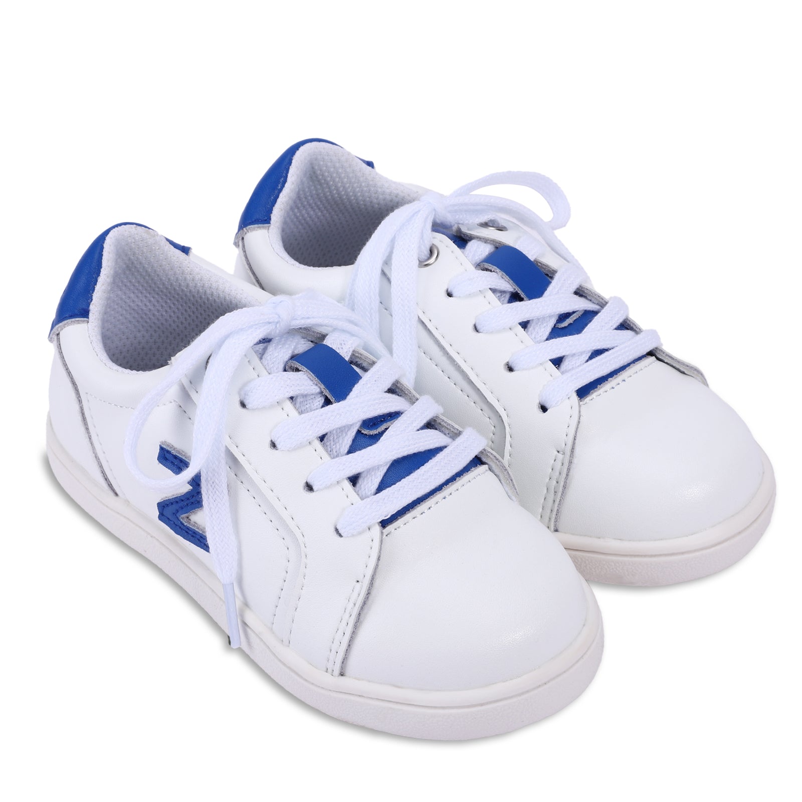 Colorblock Lace Up Sneaker-  Hard Sole - Zeebrakids