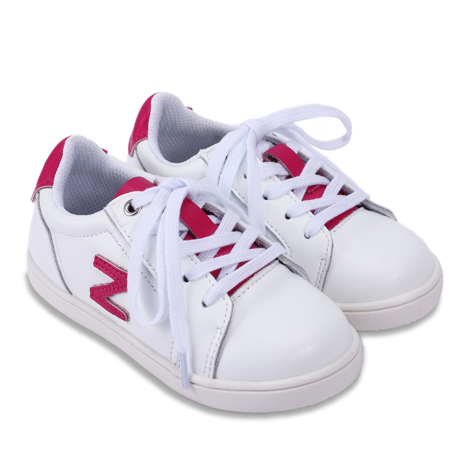 Colorblock Lace Up Sneaker-  Hard Sole - Zeebrakids