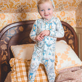 Vintage Footie Pajamas