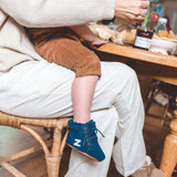 Lace Up High Top Sneaker - Soft and Rubber Sole