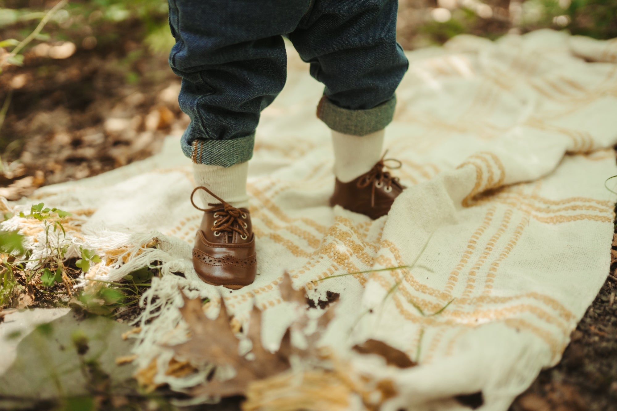 Wingtip Lace Up - Pre-Walker - Zeebrakids