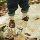 Wingtip Lace Up - Pre-Walker - Zeebrakids
