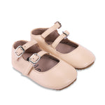 Double Buckle Mary Jane - Soft and Rubber Sole - Zeebrakids
