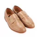 Platinum Penny Loafer - Hard Sole