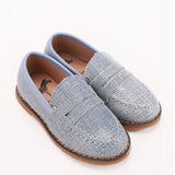Textured Penny Loafer - Hard Sole