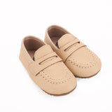 Textured Penny Loafer - Rubber Sole