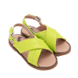 Criss-Cross Sandals - Hard Sole