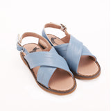 Criss-Cross Sandals - Hard Sole